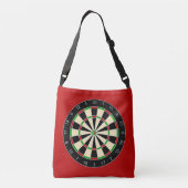 Sportuitrusting - Dartbord 1 Crossbody Tas (Achterkant)