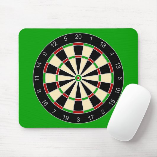 Sportuitrusting - Dartbord 1 Muismat (Met muis)