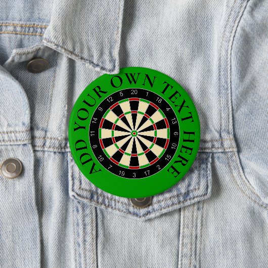 Sportuitrusting - Dartbord 1 Ronde Button 4,0 Cm (In situ)
