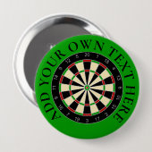 Sportuitrusting - Dartbord 1 Ronde Button 4,0 Cm (Voorkant /achterkant)