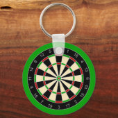 Sportuitrusting - Dartbord 1 Sleutelhanger (Voorkant)