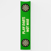 Sportuitrusting - Dartbord 1 Spandoek (Verticaal)