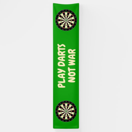 Sportuitrusting - Dartbord 1 Spandoek (Verticaal)