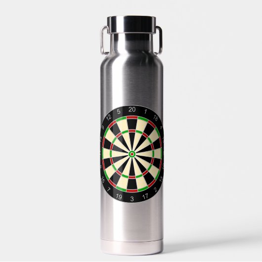 Sportuitrusting - Dartbord 1 Waterfles (Voorkant)