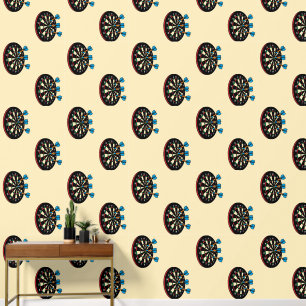 Sportuitrusting - Dartbord Met 3 Pijlen 1 Behang