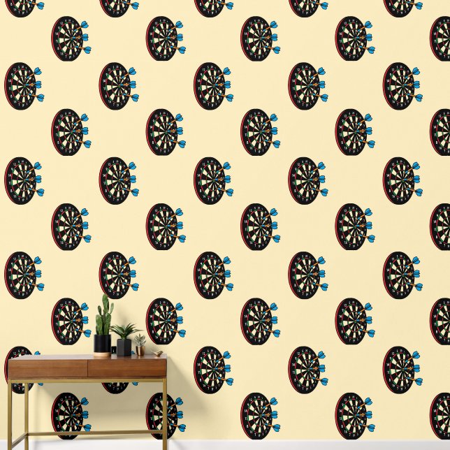 Sportuitrusting - Dartbord Met 3 Pijlen 1 Behang (Hal)