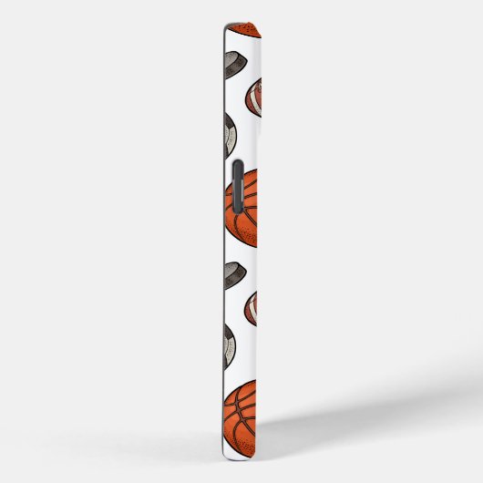 Sportuitrustingspatroon Case-Mate iPhone Case (Achterkant / Rechts)