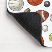 Sportuitrustingspatroon Muismat (Hoek)