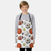 Sportuitrustingspatroon Schort (Gedragen)