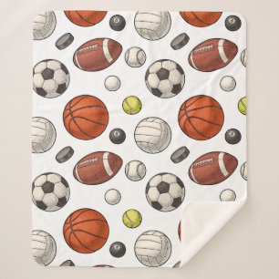 Sportuitrustingspatroon Sherpa Deken