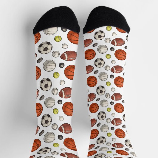 Sportuitrustingspatroon Sokken (Top)