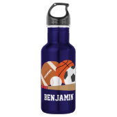 Sportventilator op maat waterfles  (Voorkant)