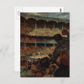  sportventilatoren in een honkbalstadion briefkaart (Voorkant / Achterkant)