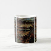  sportventilatoren in een honkbalstadion koffiemok (Center)