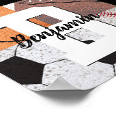 Sportventilatoren Poster (Hoek)