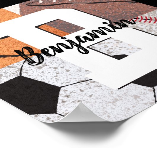 Sportventilatoren Poster (Hoek)