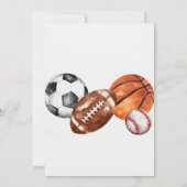 Sportverjaardag Kaart (Achterkant)