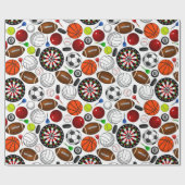 Sportverpakkingspapier Cadeaupapier (Vlak)