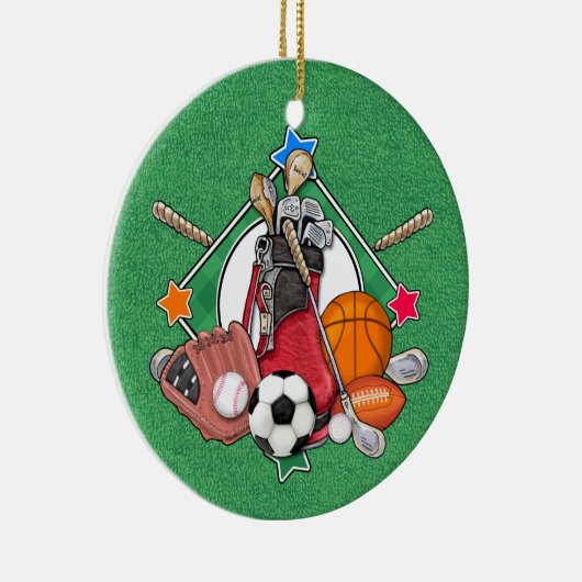 Sportversiering - SRF Keramisch Ornament (Rechts)