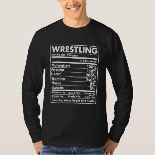 Sportvoeding Worstelen T-shirt