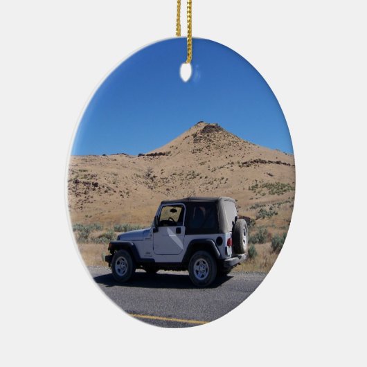 sportvoertuig keramisch ornament (Rechts)