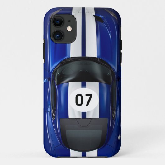 Sportwagen 07 Case-Mate iPhone case (Achterkant)