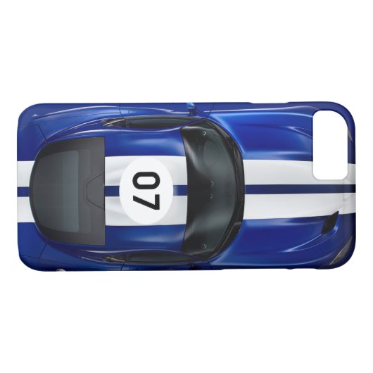 Sportwagen 07 Case-Mate iPhone case (Achterkant (Horizontaal))