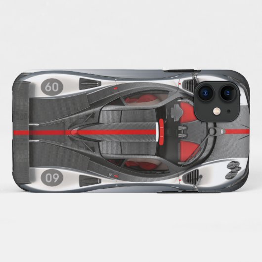 Sportwagen 09 Case-Mate iPhone case (Achterkant (horizontaal))