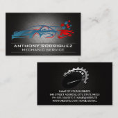 sportwagen | Auto-onderdelenservices Visitekaartje (Voorkant / Achterkant)