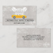 sportwagen | Auto Repair Logo Visitekaartje (Voorkant / Achterkant)