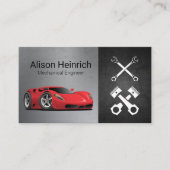 sportwagen | Automatisch winkelen | zuigermoersleu Visitekaartje (Voorkant)