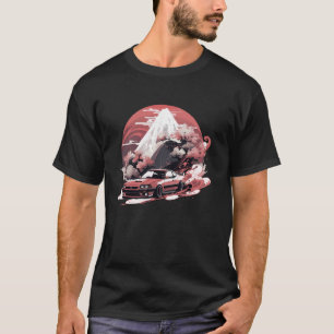 Sportwagen Exotische Japanse Racing Tuner Drift Au T-shirt