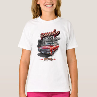 sportwagen illustratie t-shirt