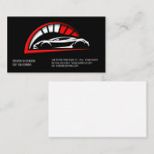 Sportwagen Logo | Auto Visitekaartje (Voorkant / Achterkant)