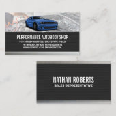 sportwagen | Mechanische diensten Visitekaartje (Voorkant / Achterkant)