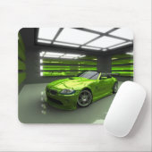 sportwagen muismat (Met muis)