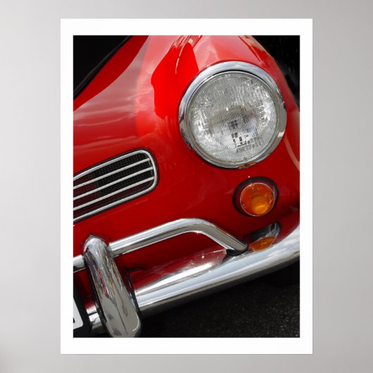 sportwagen poster (Voorkant)