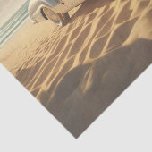  sportwagen tropisch strand Happy birthday Tissuepapier (Detail)