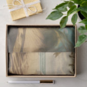  sportwagen tropisch strand Happy birthday Tissuepapier (Geschenk)