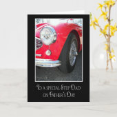 Sportwagen voor Stap Papa Kaart (Gele Bloem)