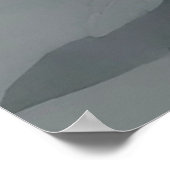 Sportwagen Wit Modern Art Poster (Hoek)