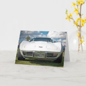 SPORTWAGENKLASSE ACT VERJAARDAGSKAARTEN KAART (Gele Bloem)