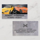 Sportwagens | Franse Logo Visitekaartje (Voorkant / Achterkant)