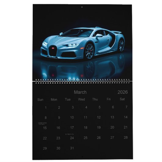 Sportwagens Kalender (Mar 2026)