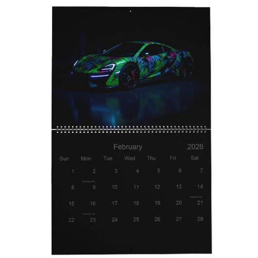 Sportwagens Kalender (Feb 2026)