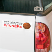 Sportweddenschapsticker Bumpersticker (Op Truck)