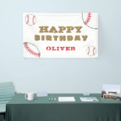 Sportwedstrijd voor honkbal spandoek (Beurs)