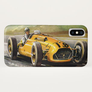  sportwedstrijden, Gele racewagen Case-Mate iPhone Case