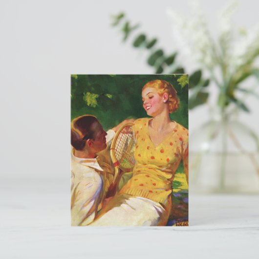  sportwennis, liefde en Romance (Staand voorkant)