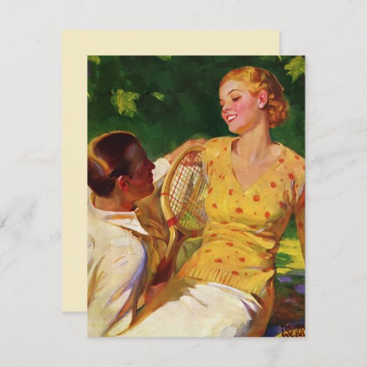  sportwennis, liefde en Romance (Voorkant / Achterkant)